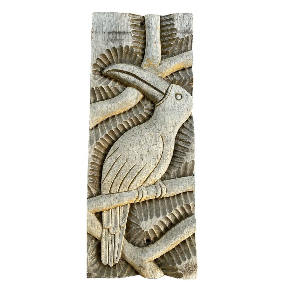 Amazon Rain Forest Wood Carving Brazil